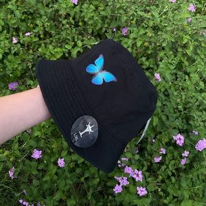 CUSTOM BUTTERFLY BUCKET HAT